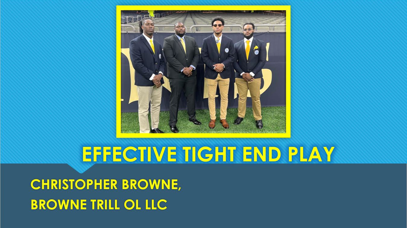 EFFECTIVE TIGHT END PLAY (HOW WE BUILT THE BEST TE ROOM IN FCS IN 2021)